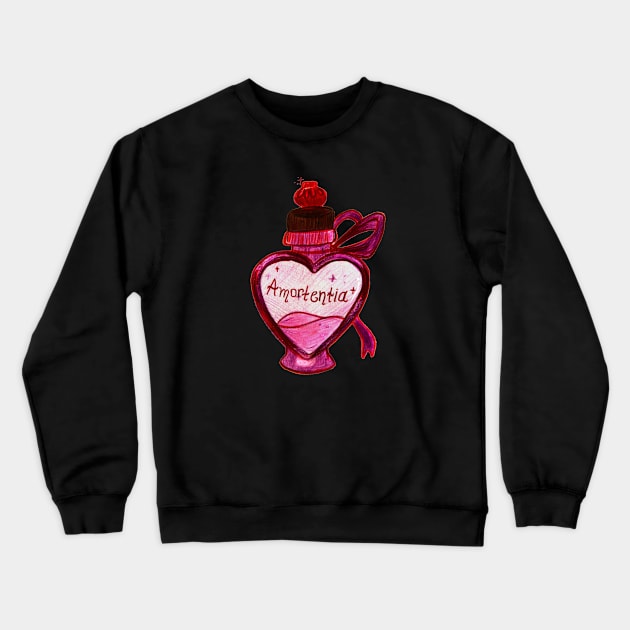 Amortentia the most powerful love potion Crewneck Sweatshirt by Le petit fennec